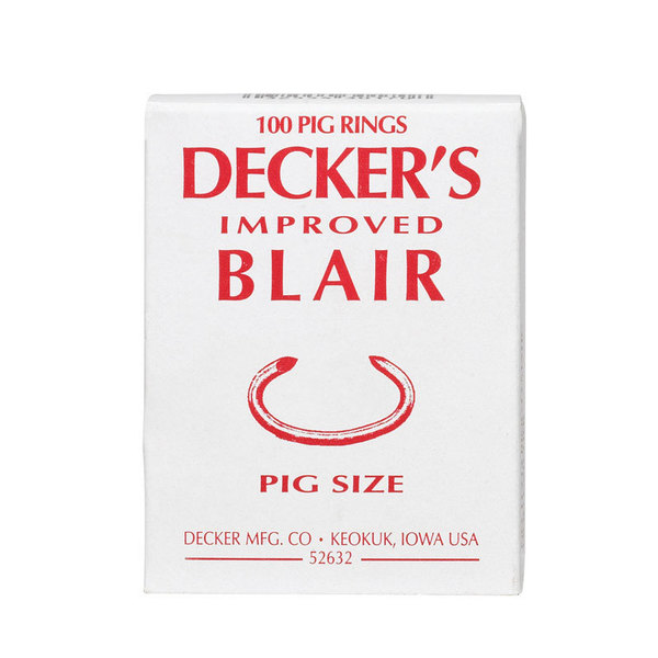 Deckers Hog Ring Blair #1 Bx100 4